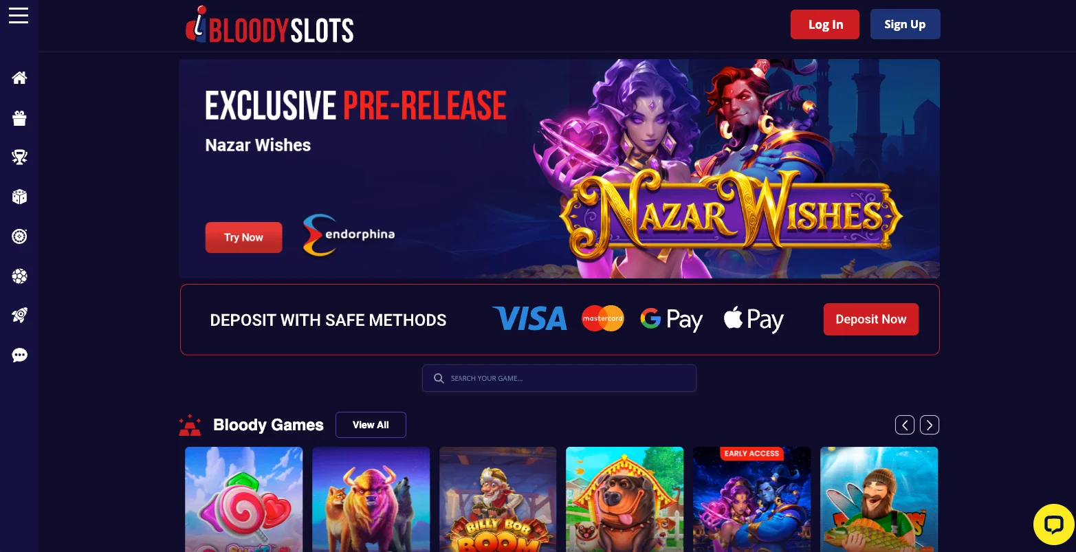 Bloodyslots Casino Review