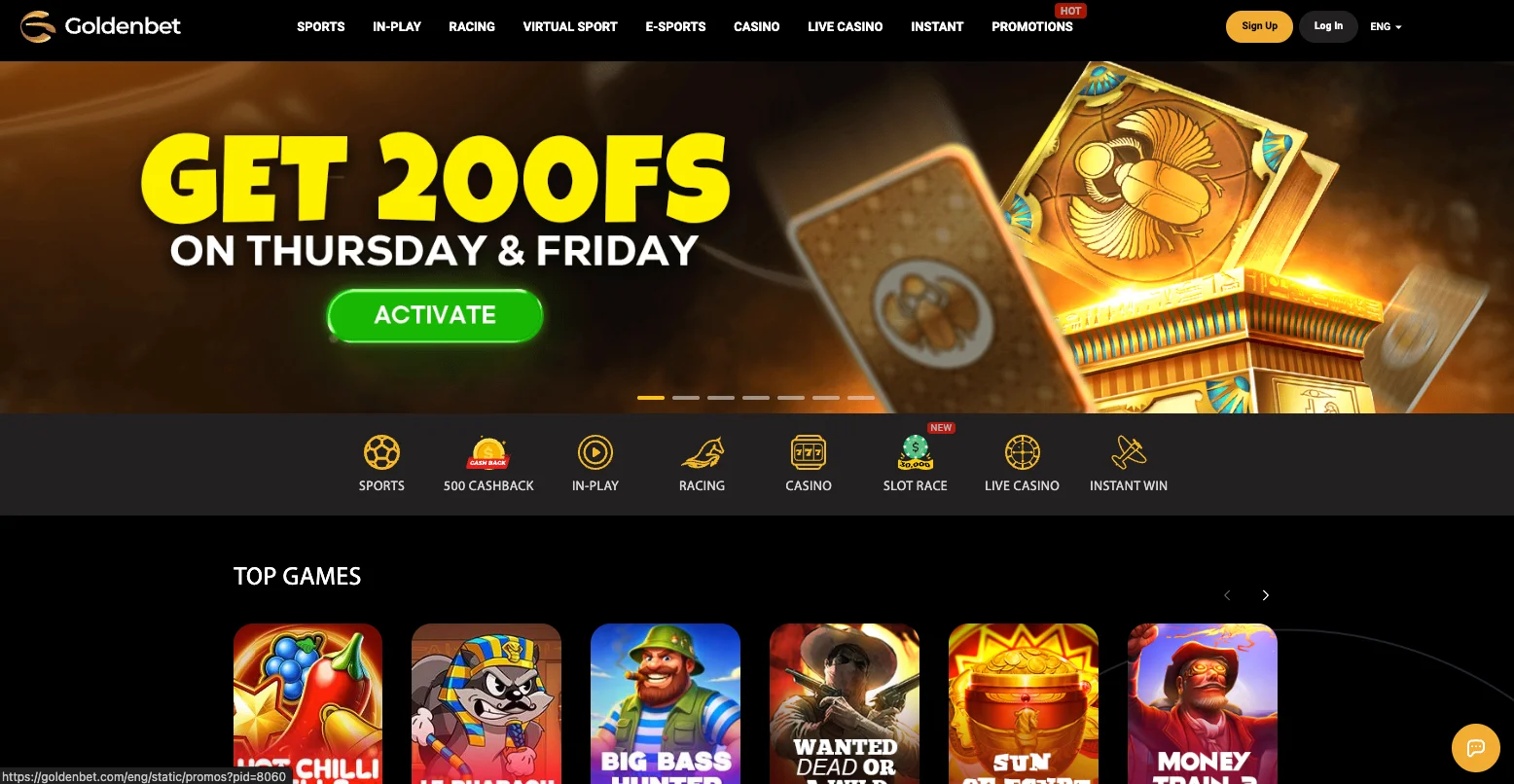 Goldenbet Casino Review