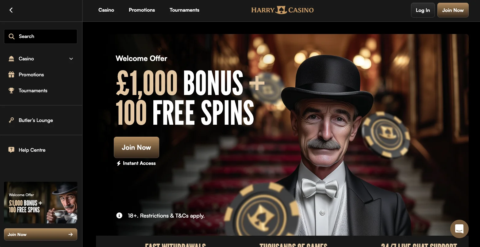 Harry Casino Review